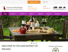 Tablet Screenshot of killarneycamping.com